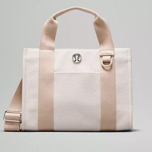 Lululemon Two Tone Canvas Tote Mini